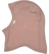 MarMar Balaclava - Ull - Pointelle - Enkel - BrÃ¤nda Rose