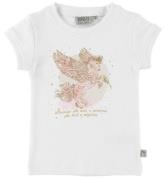 Wheat T-shirt - Pegasus - Vit m. Tryck