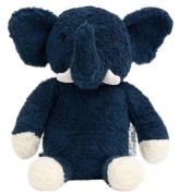 NatureZoo Gosedjur - 18 cm - Teddyfleece - Elefant - MÃ¶rkblÃ¥