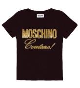 Moschino T-shirt - Svart m. Guld