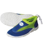 Aqua Lung Badskor - Cancun Jr - Royal Blue/Bright Green