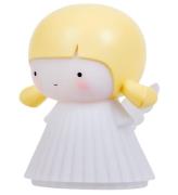 A Little Lovely Company Lampa - 13 cm - Angel - Vit