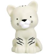 A Little Lovely Company Nattlampa - 9,7x14 cm - White Tiger - Gr