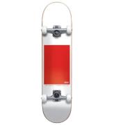 Globe Skateboard - 8'' - G0 Block Serif Complete - Vit/RÃ¶d