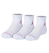 Jordan ankelstrumpor - 3-pack - Jumpman vadderade ankel - Vit