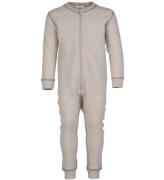 Voksi Onesie - Ull - SnÃ¤ckskal Sand