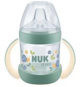 Nuk Drickskopp m. Handtag och Pip - 150 ml - Foder Nature - GrÃ¶n