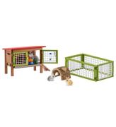 Schleich Farm World - 11,3 x 8,3 cm - Kaninbur 42420