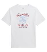 Polo Ralph Lauren T-shirt - SBTS II - Vit m. Tryck