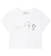 Michael Kors T-shirt - Beskuren - Vit m. Silver