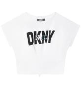 DKNY T-shirt - Beskuren - Vit m. Logo