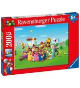 Ravensburger Pussel - 200 Delar - Super Mario Ã?ventyr