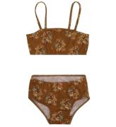 Christina Rohde Bikini - Brun m. Blommor