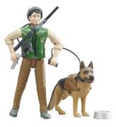 Bruder Figur - bworld - Rank m. Hund - 62660