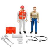 Bruder Figurer - bworld - Ambulansset - 62710