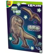 SES Creative - Utforska - SjÃ¤lvlysande T-Rex och Pterosaur