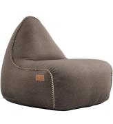 SACKit Beanbag - Canvas Lounge Chair - 96x80x70 cm - Brun