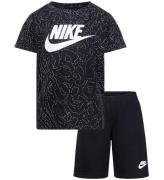 Nike Shortsset - T-shirt/Shorts - Svart