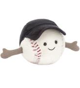 Jellycat Gosedjur - 9x9 cm - Amuseables Sports Baseball