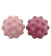 Tiny Tot Bollar - Sensory Silikon Fidget Balls - 2-pack - 7 cm -