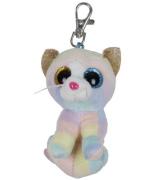 Ty Nyckelring m. Gosedjur - Beanie Boos - 10 cm - Heather