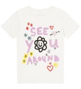 Stella McCartney Kids T-shirt - Off White m. Tryck