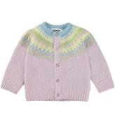 Molo Cardigan - Ull/Polyester - Bay - Alpine Glow