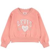 Levis Kids Sweatshirt - Meet & Greet - Terracotta m. Tryck