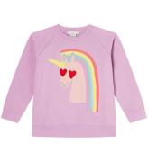 Stella McCartney Kids Sweatshirt - Lila m. EnhÃ¶rning