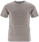 Stone Island T-shirt - Dove Grey m. Logo