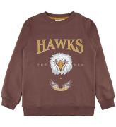 The New Sweatshirt - TnHawks - RÃ¶dbrun m. Hawk