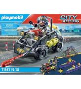 Playmobil City Action - SWAT Multi Terrain Quad - 71147 - 59 Del