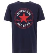 Converse T-shirt - Obsidian/EmaljrÃ¶d