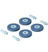 MODU 4x Foam Wheels - 4-pack - Deep Blue/Sky Blue