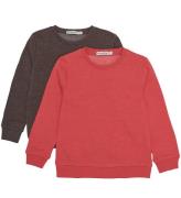 Minymo Sweatshirt - 2-pack - TomatpurÃ©