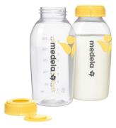 Medela Flaskor fÃ¶r brÃ¶stmjÃ¶lk - 2-pack - 250 ml