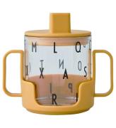 Design Letters Mugg - Tritan - Grow With Your Cup - Mustard