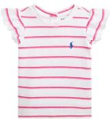 Polo Ralph Lauren T-shirt - Vit/Rosarandig