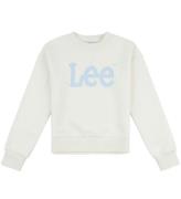 Lee Sweatshirt - vinglig grafik - Pearled Ivory