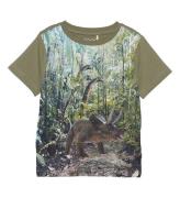 Minymo T-shirt - Deep Lichen Green