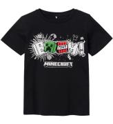 Name It T-shirt - Noos - NkmDinko Minecraft - Svart