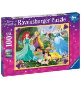 Ravensburger Pussel - 100 Delar - Disney Princess VÃ¥ga D