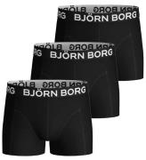 BjÃ¶rn Borg Boxershorts - 3-pack - Svart