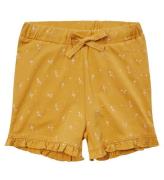 Petit Stad Sofie Schnoor Shorts - Daphne - Mustard m. Prickar