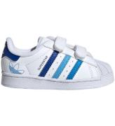 adidas Originals Skor - Superstar CF I - Vit/BlÃ¥