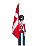 Kay Bojesen TrÃ¤figur - StandardbÃ¤rare - Medium - RÃ¶d/BlÃ¥/Vit