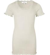 Rosemunde T-shirt - Silke/Bomull - Noos - Nytt White