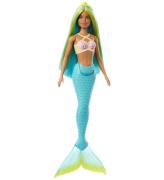 Barbie Docka - 30 cm - Core - SjÃ¶jungfru - BlÃ¥/GrÃ¶n