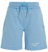 Calvin Klein Sweatshorts - Stack Logo Jogger - Tofs Blue