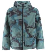 Stone Island Jacka - Emerald m. Tryck